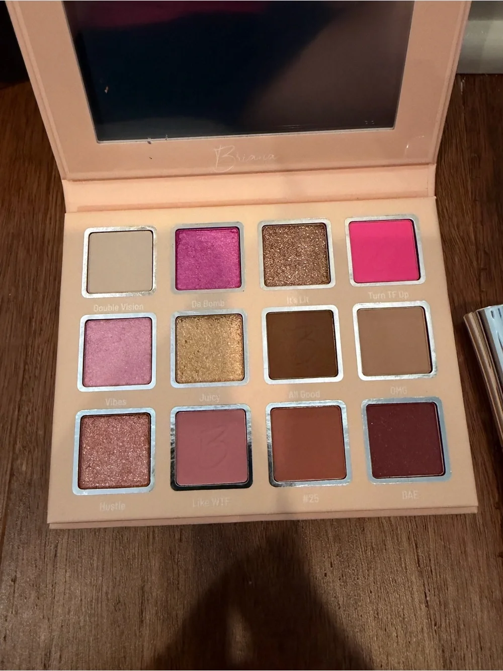 Beauty creations eye palette, buxom, glow watermelon and mascara